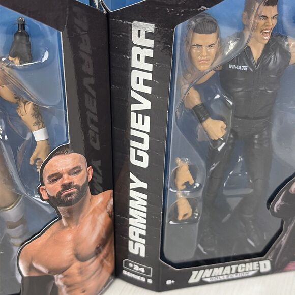 AEW Sammy Guevara Shawn Spears Unmatched Collection Wrestling Figure Lot - Picture 4 of 6